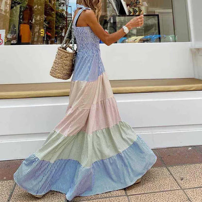 Maxi Jurk Zomerjurk voor Vrouw Boheemse Stijl