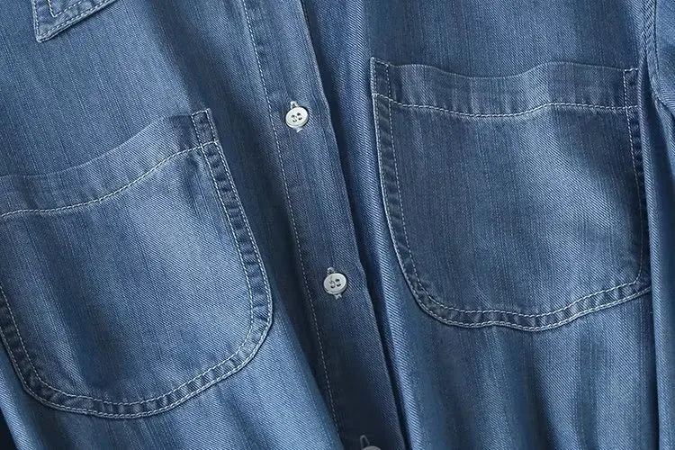 Jeans Jumpsuit Elegante Zomeroutfit