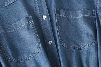 Jeans Jumpsuit Elegante Zomeroutfit