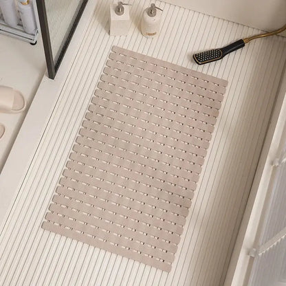 Antislip Badmat met Zuignappen en Drainagegaten 40×63 cm voor Veilig Douchen