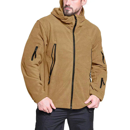 Waterdichte Softshell Jas Ademend voor Buiten