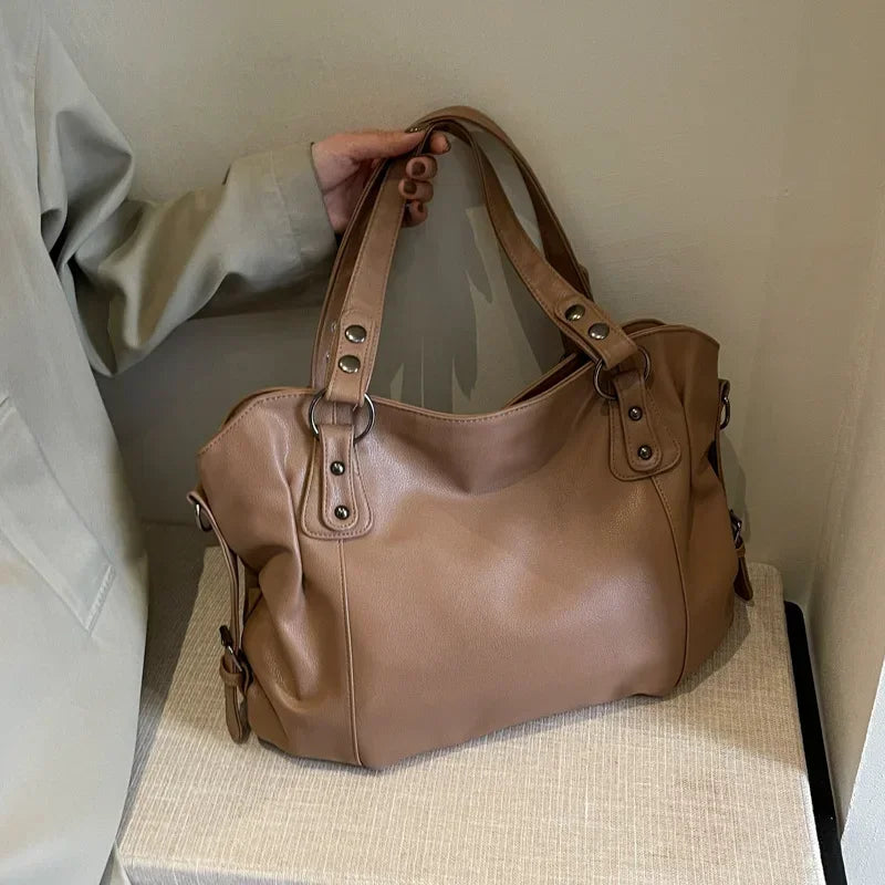 Luxe Leer Handtas Groot voor Dames