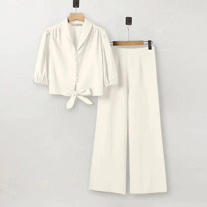Vrouwelijke Mode Set Elegant en Chic
