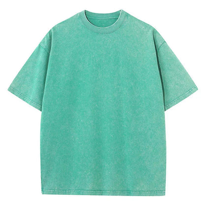 Vrouwen Oversized T-shirt Vintage Look Zomerse Stijl