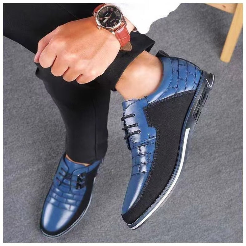 Klassieke Leren Herenschoenen – Elegante Instappers voor Iedere Gelegenheid