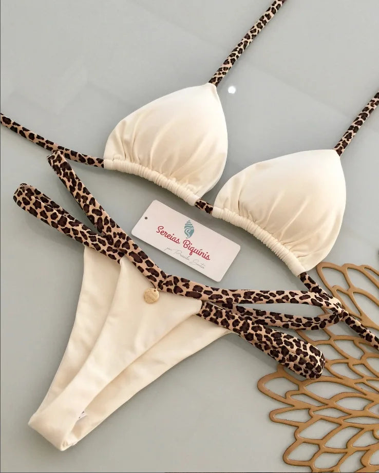 Sexy Bikini Set 2-Delig Comfortabele Strandkleding