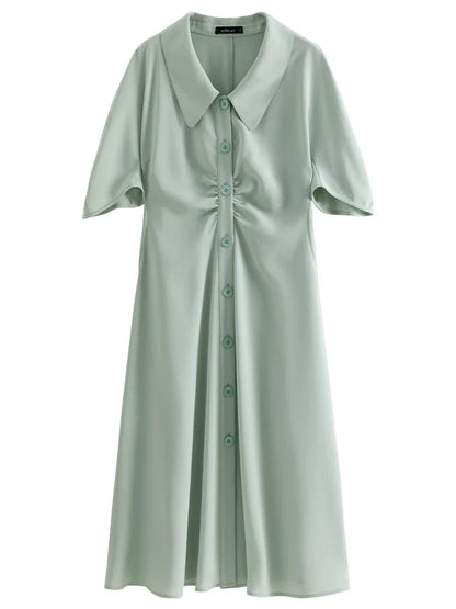 Zomerjurk Vrouw Elegant Korte Jurk Strandjurk
