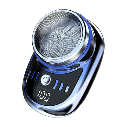 Compacte Oplaadbare Scheerapparaat USB Mini Draadloos Digitaal Display Afneembare Scheermes voor Reizen Mannen