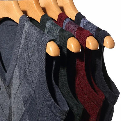 Stijlvolle Heren Gilet Modieus Design
