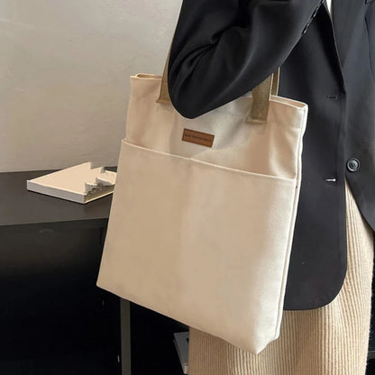 Tote Handtas Donkerzwarte Tassen van Duurzame Stof