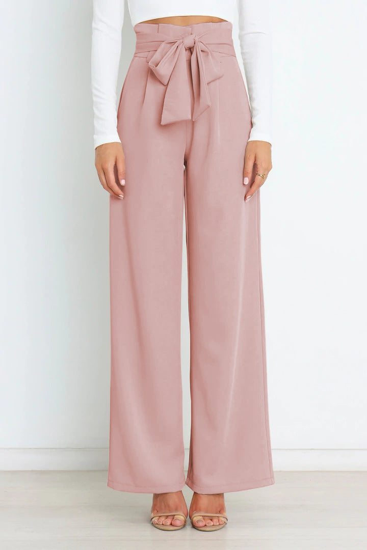Vrouwelijke Wijde Broek Zomerjurk Stijlvol Elegance