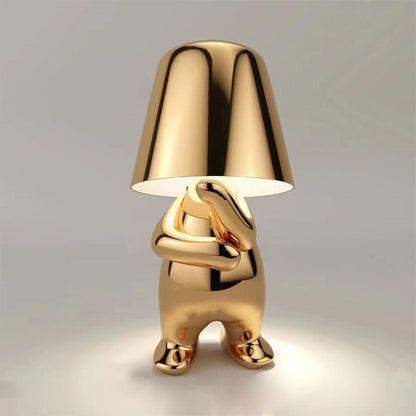 Tafellamp LED Oplaadbaar Dimbaar Resin Aluminium 3W USB Sfeerlamp Woonkamer Slaapkamer Modern