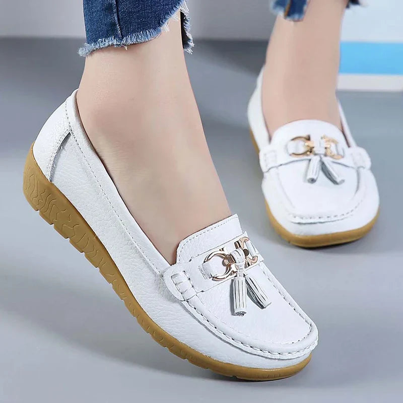 Elegante Slip On Loafers voor Mannen Leer - StudioMarella