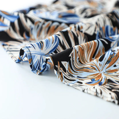 Mini Jurk Tropical Prints Zomerjurk