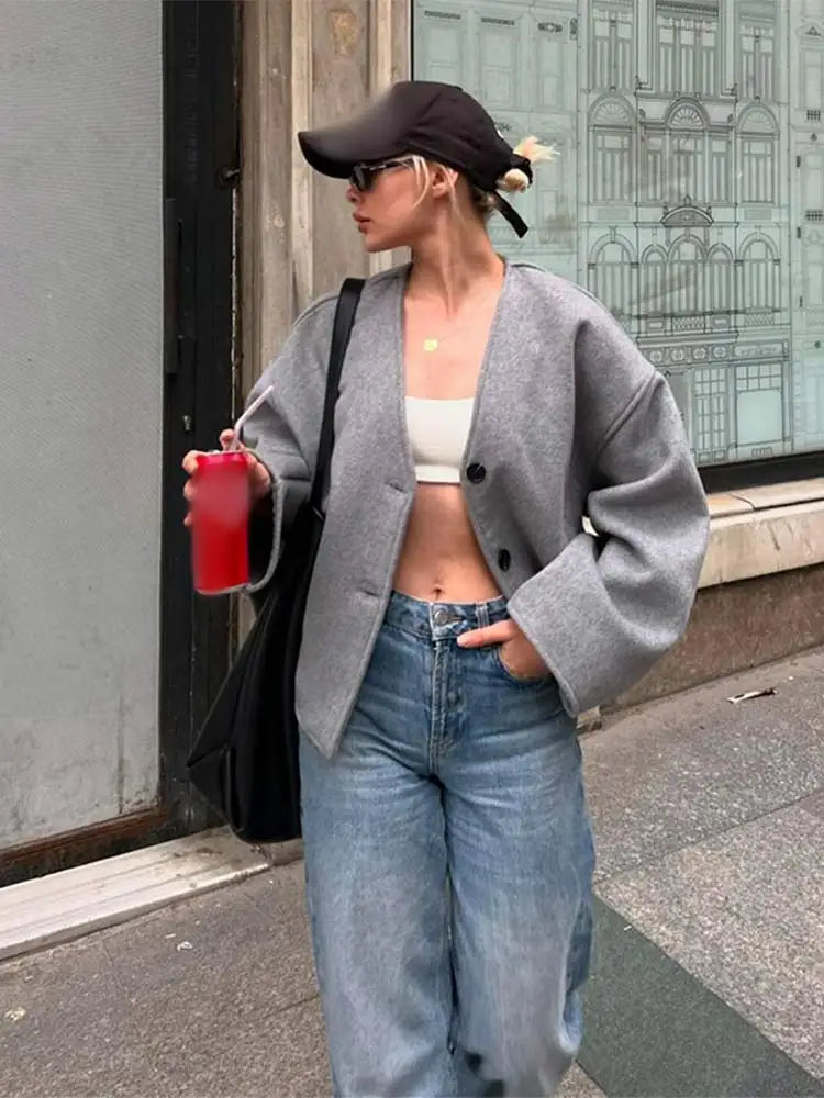 Oversized Blazer Comfortabel Modern Minimalistisch - StudioMarella