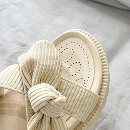 Platform Sandalen met Hak en Gouden Details