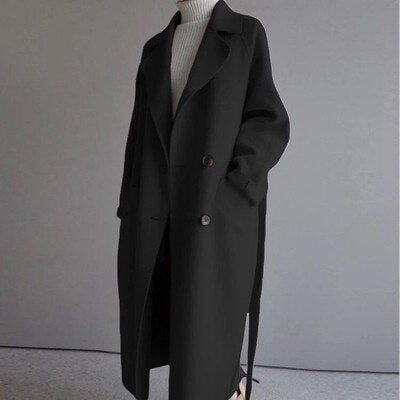 Lange Wolken Jas Warm en Stijlvol