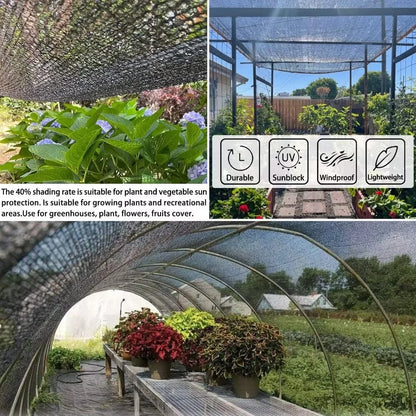 Schaduwdoek Zonwerend Gaas Zwart met Getapete Randen en Ringetjes voor Pergola Kas Tuin Patio Overkapping Terrasoverkapping Zonnescherm Tuinscherm Tuindoek Parasoldoek