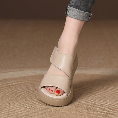 Orthopedische Sandalen Leder Comfortabel Steunzool