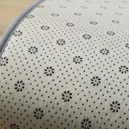 Fluffy Vloerkleed Microvezel Antislip Grijs Wit Bruin Slaapkamer Woonkamer Pluizig Tapijt Nachtkastje Shaggy Zacht