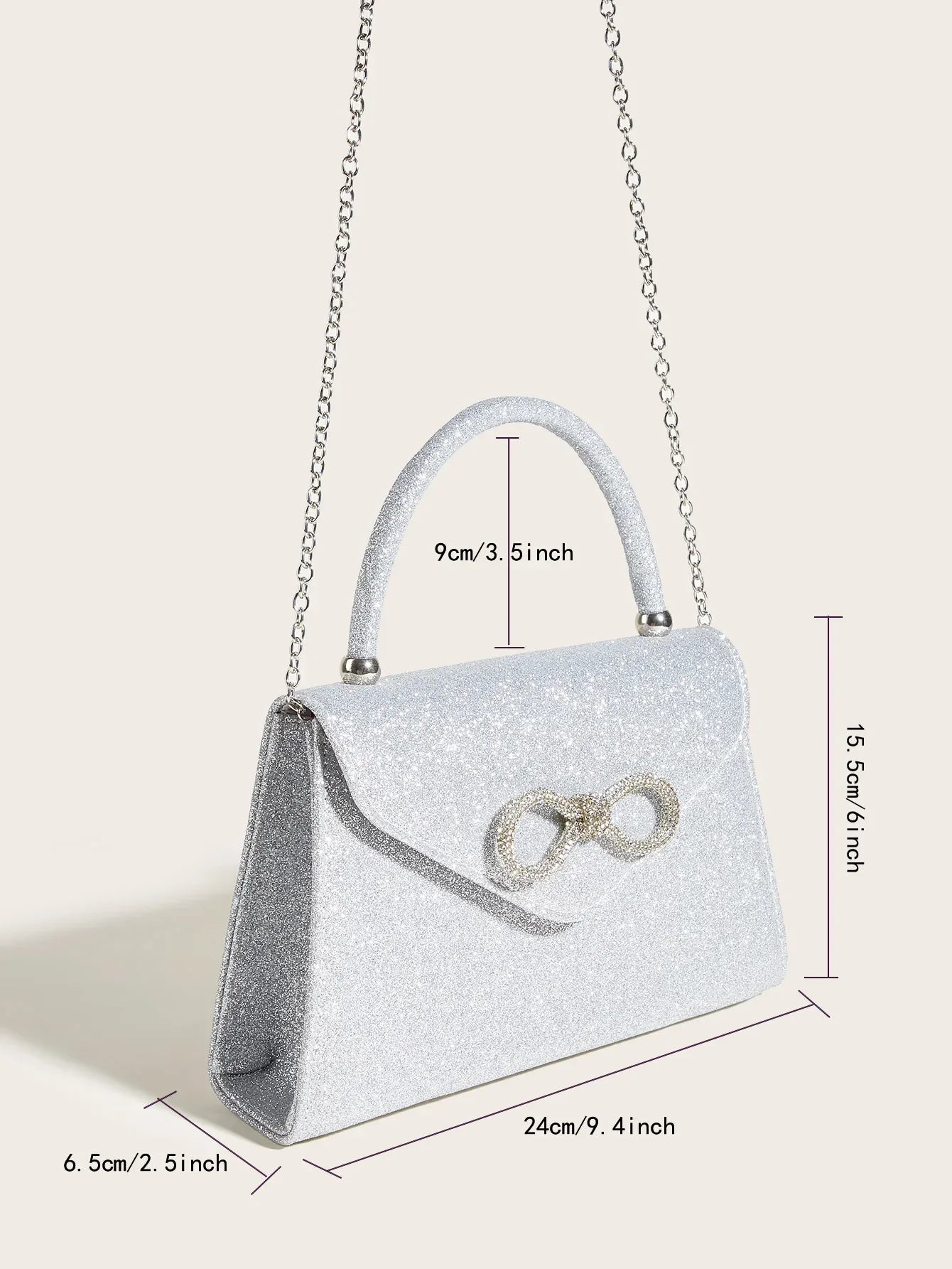 Avondclutch Satijn Gloed Clutch voor Feestelijke Gelegenheden
