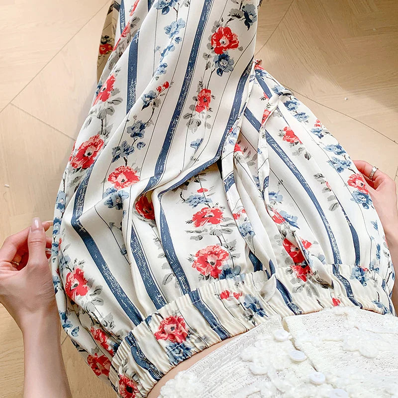 Bloemenbroek Vrouwen Zomer Jurkbroek Moda