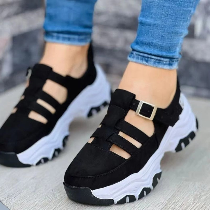 Comfortabele Orthopedische Sandalen met Hoge Zolen - StudioMarella