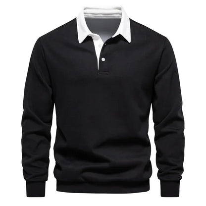 Polo Shirt Mannen Klassiek Wit
