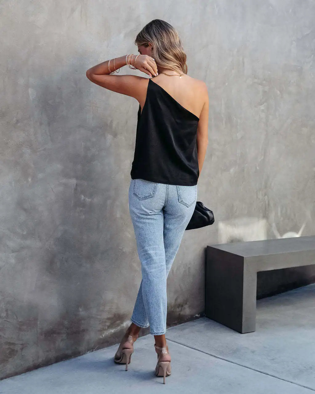 Vrouwelijke Top Elegante Schoudermode voor Dames