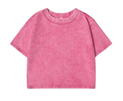 Zomer Crop T-Shirt voor Vrouw Kort en Comfortabel