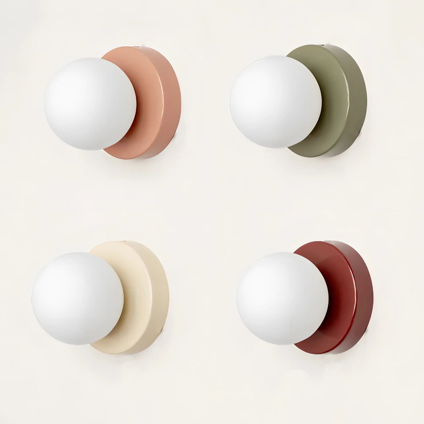 Wandlamp Scandinavisch Glazen Kap Minimalistisch Design G9 Wandverlichting