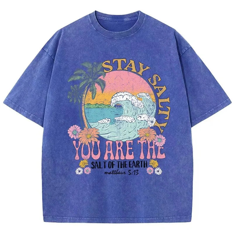 Casual Ocean T-Shirt voor Mannen Zephyr