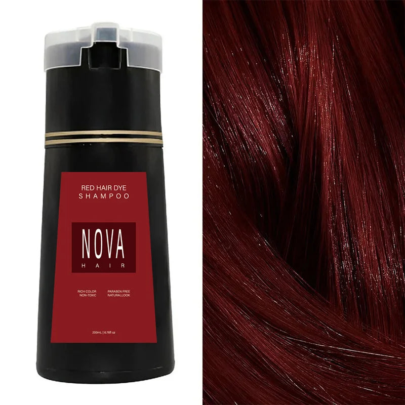 Kleurshampoo 200 ml voor Natuurlijk Uitziend Haar – Snelle Verzorging en Kleur in Één Stap