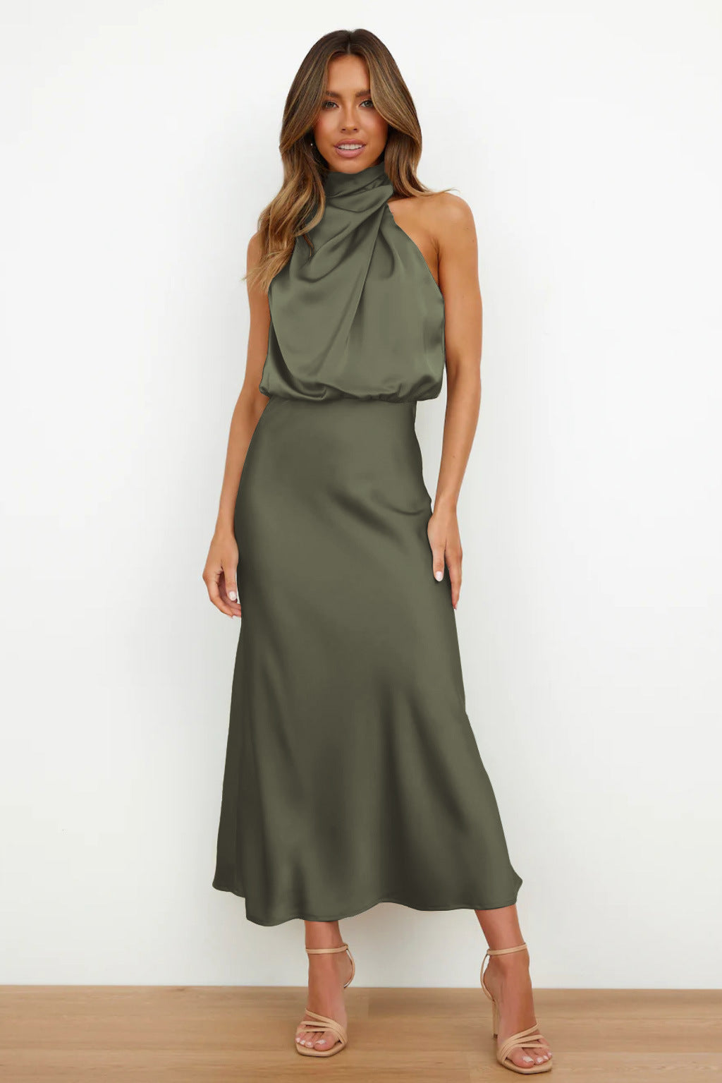 Zomerse Maxi Jurk voor Vrouw Elegante Lange Jurk