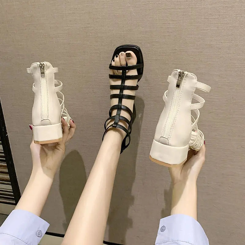 Zomersandalen Met Bandjes voor Vrouwen