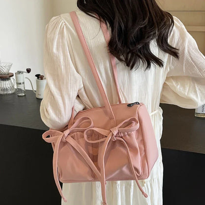 Strik Nylon Schoudertas Fina Moda Lichte Rugzak - StudioMarella