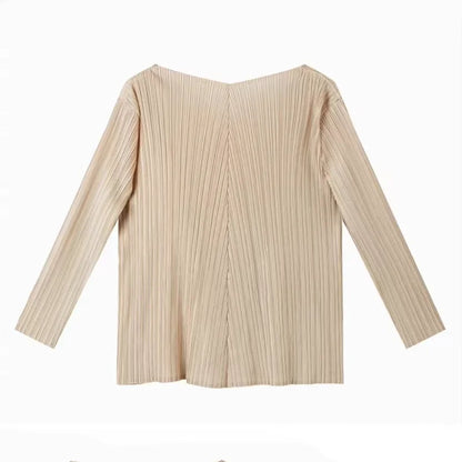 Miyake Set Elegantie Klaar voor Hemd en Broek