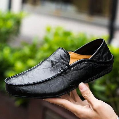 Mocassino's van Echt Leer Cristiano Stijl