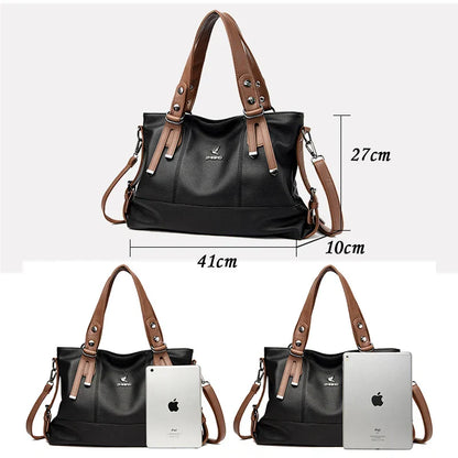 Leren Schoudertas Luxe Design voor Dames