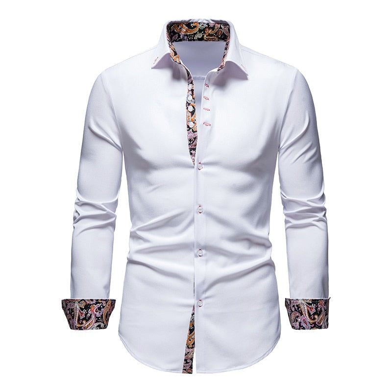Heren Overhemd Slim Fit Hoge Kwaliteit Koos-Jan