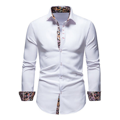 Heren Overhemd Slim Fit Hoge Kwaliteit Koos-Jan