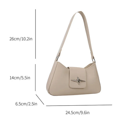 Leren Schoudertas Vintage Stijl Luxe Design