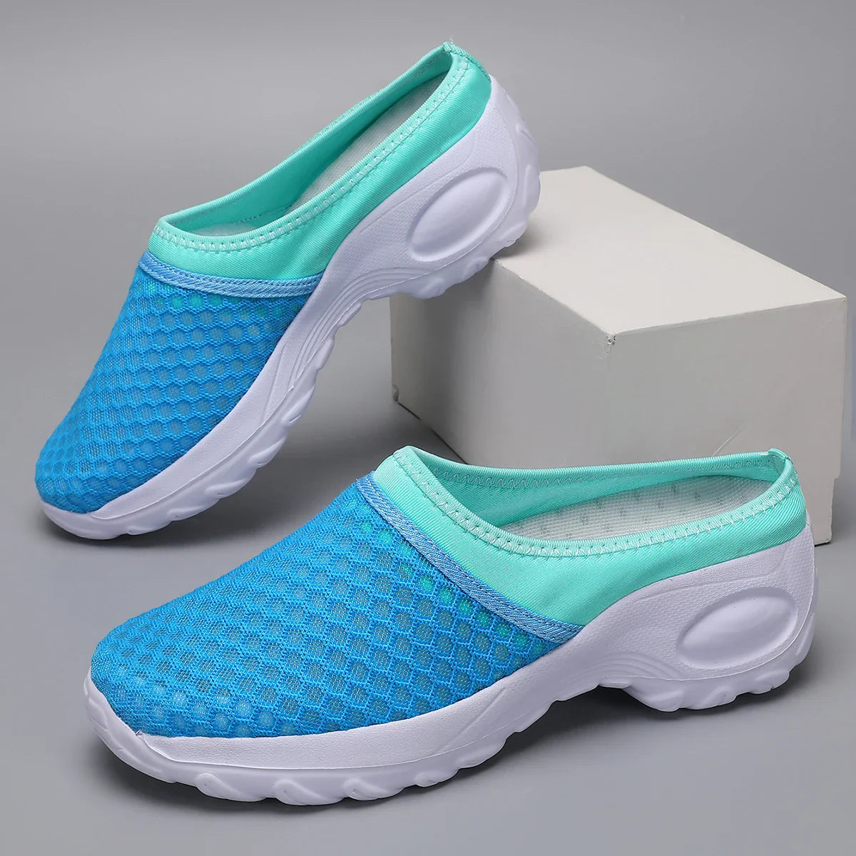 Dames Orthopedische Instappers Comfortabel Leer