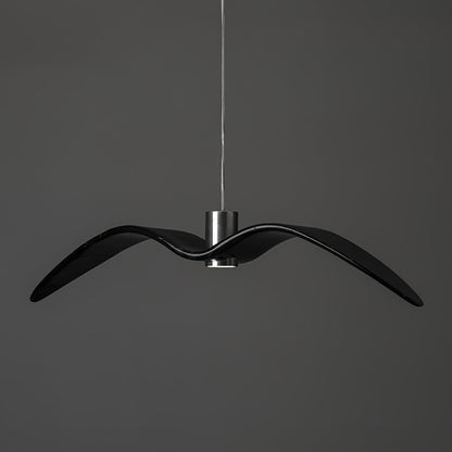 Hanglamp LED Vogeldesign Resin Aluminium Wit Zwart 3000K 4000K 6000K Woonkamer Pendellamp Minimalistisch Organisch Plafondlamp