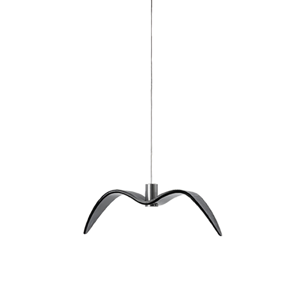 Hanglamp LED Vogeldesign Resin Aluminium Wit Zwart 3000K 4000K 6000K Woonkamer Pendellamp Minimalistisch Organisch Plafondlamp