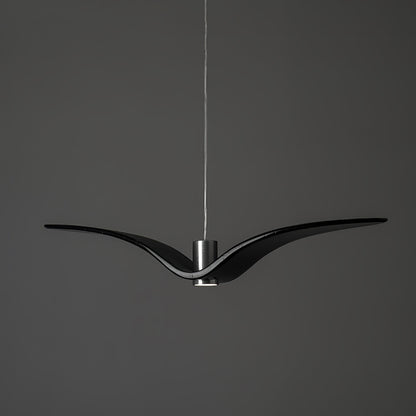Hanglamp LED Vogeldesign Resin Aluminium Wit Zwart 3000K 4000K 6000K Woonkamer Pendellamp Minimalistisch Organisch Plafondlamp
