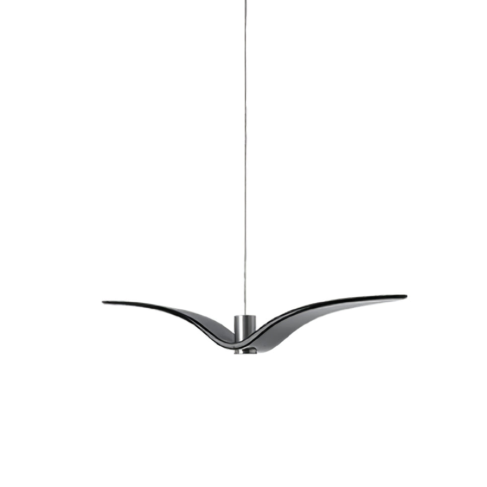 Hanglamp LED Vogeldesign Resin Aluminium Wit Zwart 3000K 4000K 6000K Woonkamer Pendellamp Minimalistisch Organisch Plafondlamp