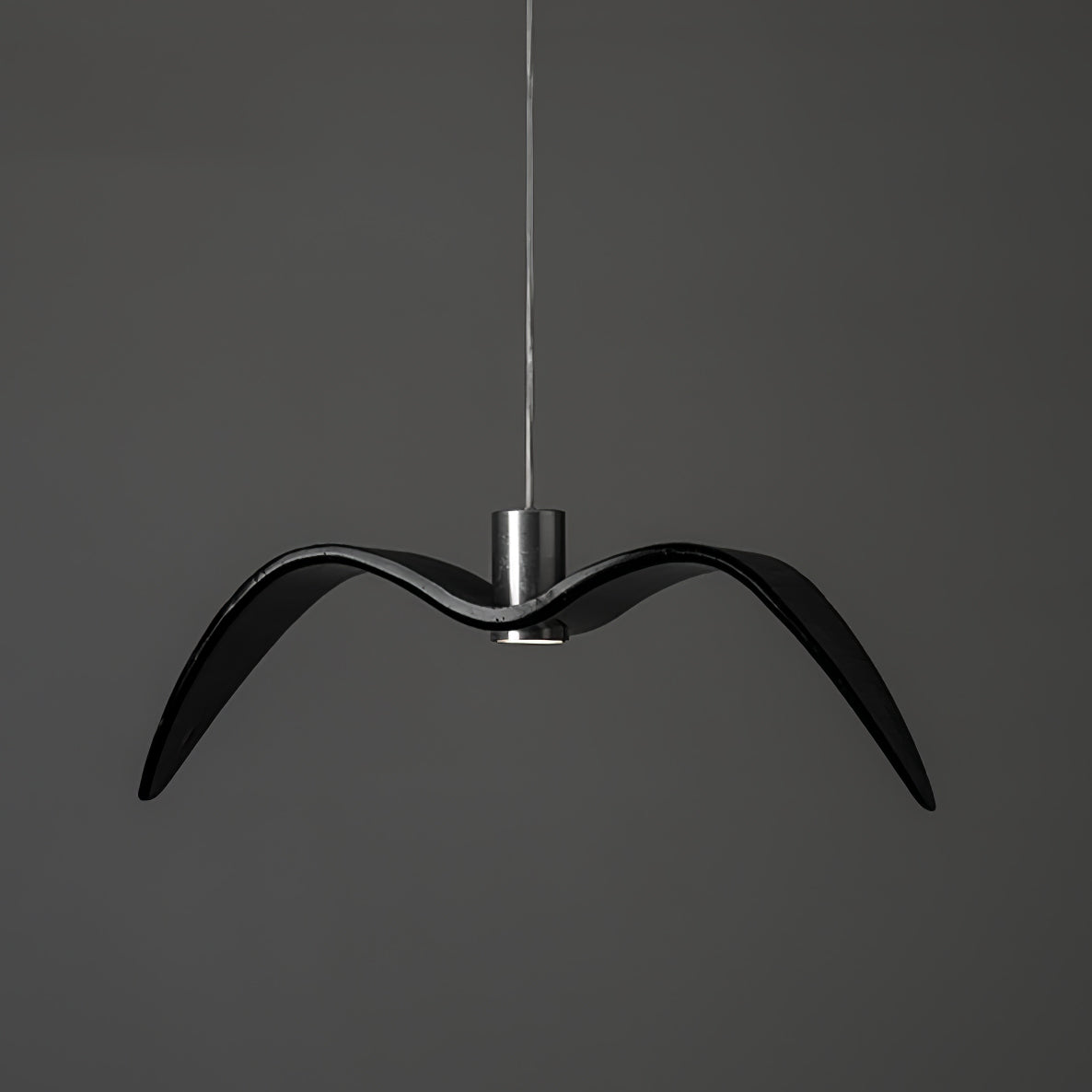 Hanglamp LED Vogeldesign Resin Aluminium Wit Zwart 3000K 4000K 6000K Woonkamer Pendellamp Minimalistisch Organisch Plafondlamp
