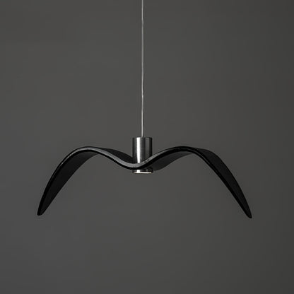 Hanglamp LED Vogeldesign Resin Aluminium Wit Zwart 3000K 4000K 6000K Woonkamer Pendellamp Minimalistisch Organisch Plafondlamp