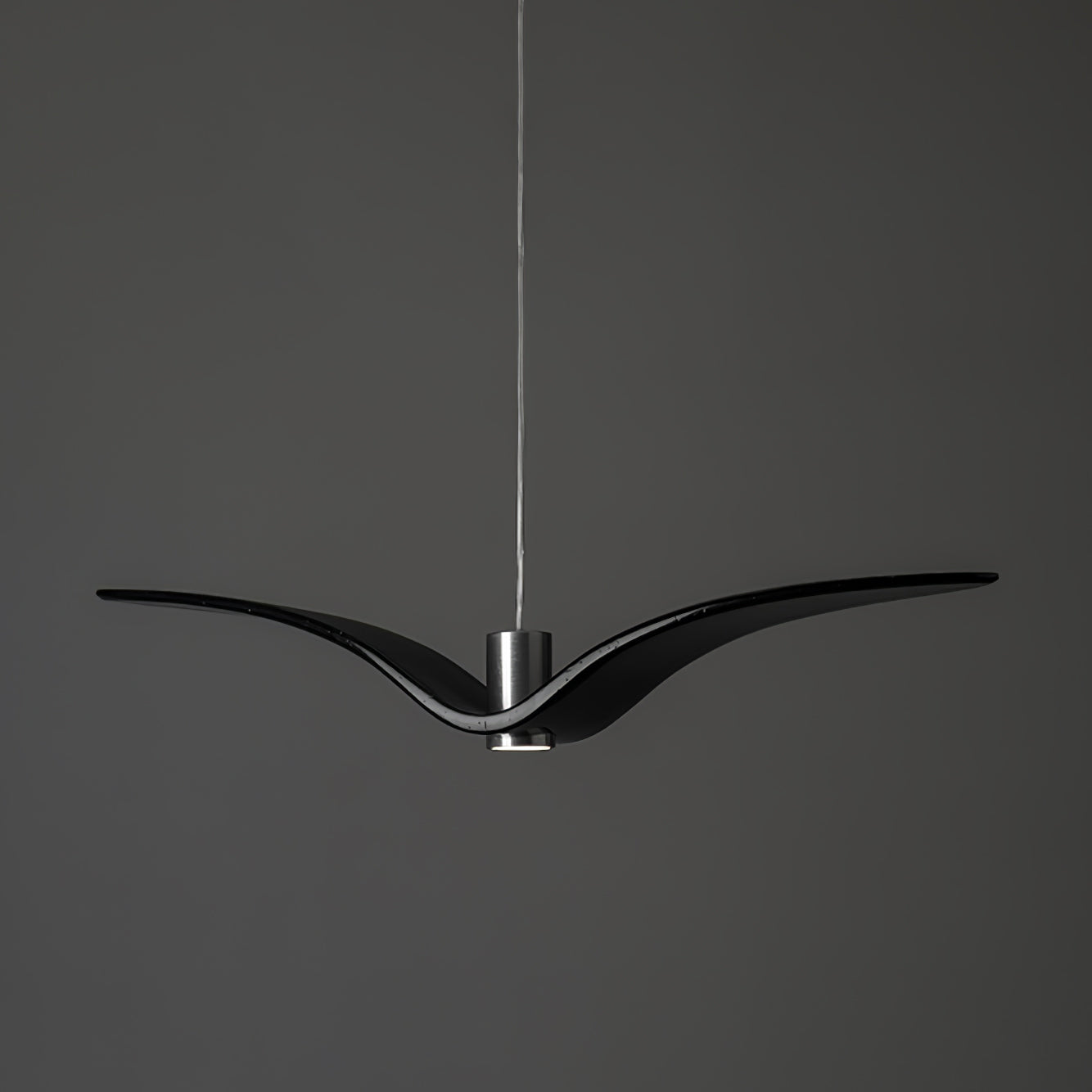 Hanglamp LED Vogeldesign Resin Aluminium Wit Zwart 3000K 4000K 6000K Woonkamer Pendellamp Minimalistisch Organisch Plafondlamp